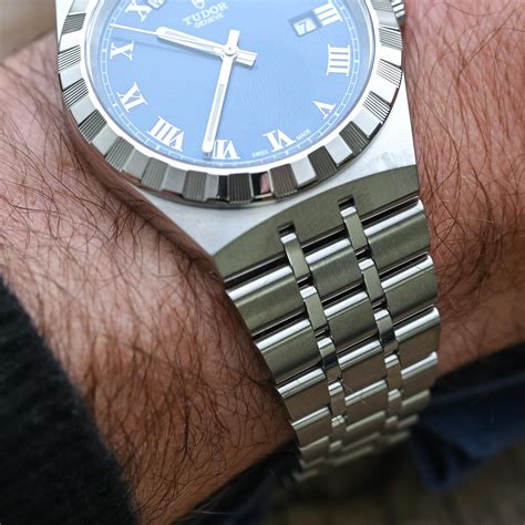 tudor royal day date 41 blue|tudor royal blue 41mm.